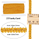 1 Card Metallic Yarn Ribbons(OCOR-GF0003-08A)-2