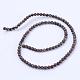 Natural Snowflake Obsidian Beads Strands(G-Q462-8mm-37)-2