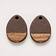 Resin & Walnut Wood Pendants(RESI-S358-15)-2