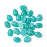 Natural Amazonite Cabochons, Oval, 8~8.5x6~6.5x2.5~3.5mm(G-A094-01B-06)