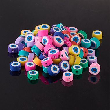 100Pcs Handmade Polymer Clay Beads(CLAY-SZ0001-08)-4