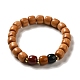 bois de perle de bracelets(BJEW-B080-27C)-1
