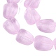 mattierte handgefertigte Lampwork-Perlenstr&auml;nge(LAMP-Q041-06E)-3