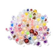 Transparent Acrylic Beads, Mixed Shapes, Mixed Color, 6~15.5x6~15.5x15.5mm, Hole: 1.2~1.8mm, about 585pcs/500g(MACR-L005-02)