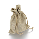 Burlap Packing Pouches Drawstring Bags(ABAG-Q050-15x20-01)-1