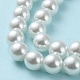 Chapelets de perles rondes en verre peint(HY-Q003-12mm-01)-4