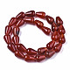 Natural Red Agate Carnelian Beads Strands(G-S359-245B)-2
