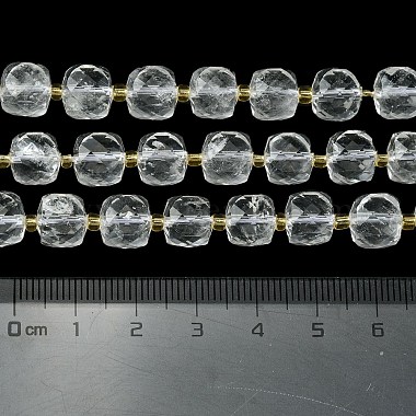 Natural Quartz Crystal Beads Strands(G-Q010-A27-01)-6