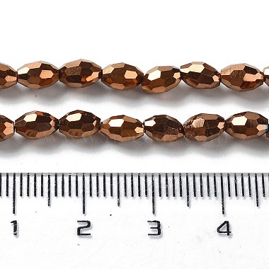 Electroplate Glass Beads(GC882Y-4)-4