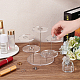 5-Tier Round Acrylic Finger Ring Rotating Display Risers(RDIS-WH0018-06A)-3
