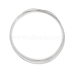 925 Sterling Silver Wire, Round, Silver, 22 Gauge(0.6mm)(FIND-Q117-01C-S)