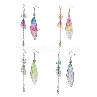 Mixed Color Resin Earrings