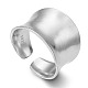 SHEGRACE Rhodium Plated 925 Sterling Silver Cuff Rings(JR749A)-1