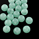 Perles rondes en acrylique d'imitation pierre précieuse(X-OACR-R029-8mm-26)-1