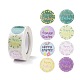 8 Patterns Easter Theme Self Adhesive Paper Sticker Rolls(X1-DIY-C060-03L)-1
