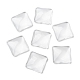 Transparent Glass Square Cabochons(X-GGLA-S022-15mm)-4