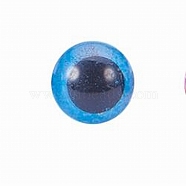 Craft Plastic Doll Eyes, Stuffed Toy Eyes, Safety Eyes, Dodger Blue, 12mm(DIY-WH0015-12mm-A03)