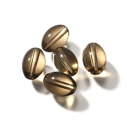 K9 Glass, Imitation Austrian Crystal Beads, Oval, Tan, 11x8mm, Hole: 1.8mm(GLAA-R004-01P)