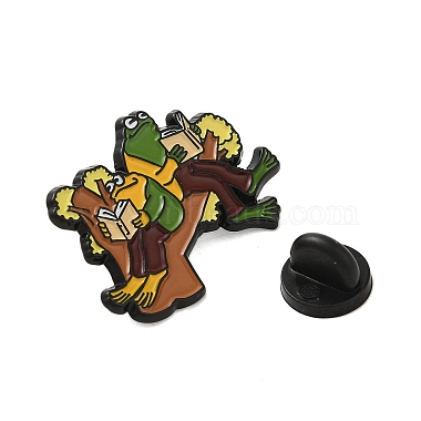 Cartoon Frog Zinc Alloy Brooches(JEWB-O014-03E)-3