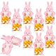20Pcs Easter Rabbit Plastic & Paper Candy Storage Bags(PW-WG91212-01)-1