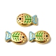 Baking Paint Glass Enamel Beads(GLAA-B035-01B)-1