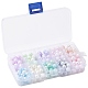250 St&uuml;ck 10 Farben irisierende Acrylperlen(MACR-CJ0001-66-1)-7