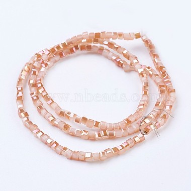 Electroplate Glass Beads Strands(EGLA-F121-HR-B04)-2