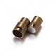 Brass Locking Tube Magnetic Clasps(KK-MC077-AB)-2
