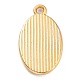 Alliage d'or pendentifs en émail(KK-P197-16E)-3
