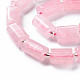 Natural Rose Quartz Beads Strands(X-G-S345-8x11-014)-3