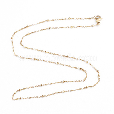 304 Stainless Steel Satellite Chain Necklaces(X-NJEW-L173-012-G)-2