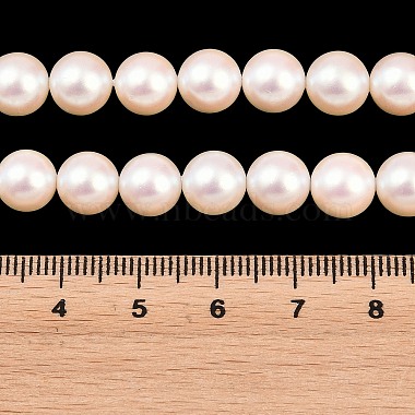 Electroplated Shell Pearl Beads Strands(BSHE-C011-01B)-4