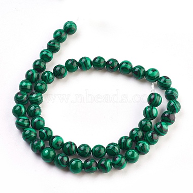 Synthetic Malachite Beads Strands(TURQ-N006-8)-2