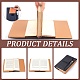 2Pcs 2 Color PU Leather Book Cover(AJEW-CP0008-70D)-5