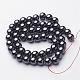 Non-Magnetic Synthetic Hematite Beads Strands(G-H1623-8mm-1)-2
