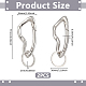 2Pcs Alloy Spring Gate Rings(FIND-UN0010-11P)-3