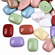 Mixed Opaque & Transparent Resin Beads(RESI-T048-06)-1