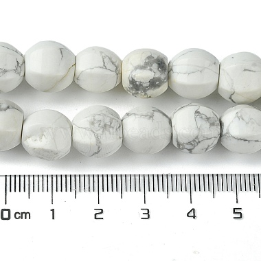 howlite naturales hebras de cuentas(G-H023-A16-01)-5