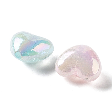 Valentine's Day UV Plating Iridescent Acrylic Beads(X-MACR-D032-06)-2