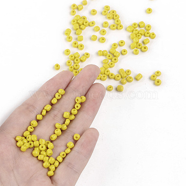 6/0 Opaque Colours Round Glass Seed Beads(X-SEED-A010-4mm-42)-4