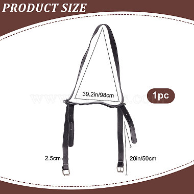 PU Leather Blanket Strap(AJEW-WH0042-95)-2