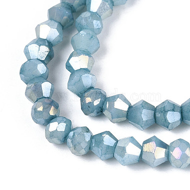 Ombre Effect Dyed Glass Beads Strands(GLAA-T025-4mm-09G)-3