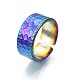 304 чеканное манжетное кольцо из нержавеющей стали(RJEW-N038-073)-5