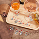 20Pcs 20 Style Cowboy Theme Alloy Wine Glass Charms with Glass Beads(AJEW-BC0003-77)-5