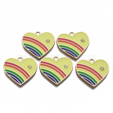 Alloy Enamel Pendants(ENAM-T011-108B-NR)-1