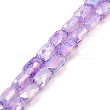Imitation Jade Glass Beads Strands(GLAA-P058-04A)-2