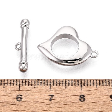6Pcs Brass Toggle Clasps(KK-T073-44P)-5