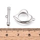 6Pcs Brass Toggle Clasps(KK-T073-44P)-5
