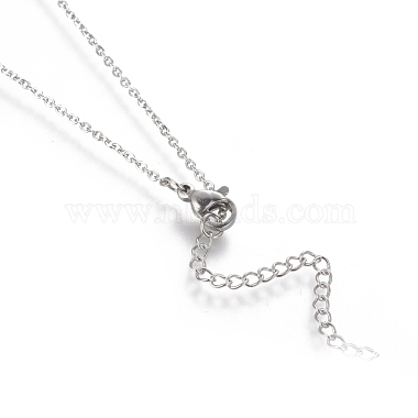 Ожерелье с кулоном из кубического циркония(NJEW-I230-18)-5