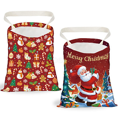 2Pcs 2 Styles Printed Polyester Hanging Car Trash Bags(ABAG-DR0001-17)-1